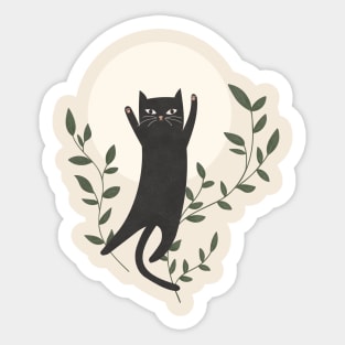 Stay Paw-sitive Sticker